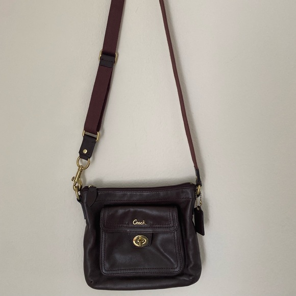 COACH leather cross body - Picture 2 of 8